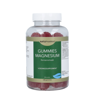 Natupharma Magnesium gummies cherry flavour 60 Gummies