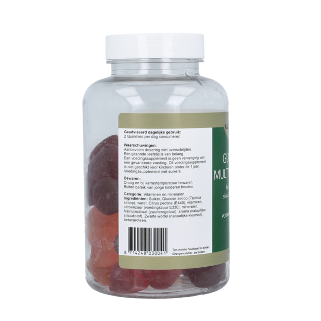 Multivitamin gummies red fruit/orange 50 Gummies