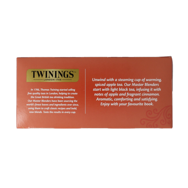 Apple cinnamon raisin 25 torebek