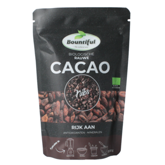 Bountiful Cacao nibs raw organic 200 Gram