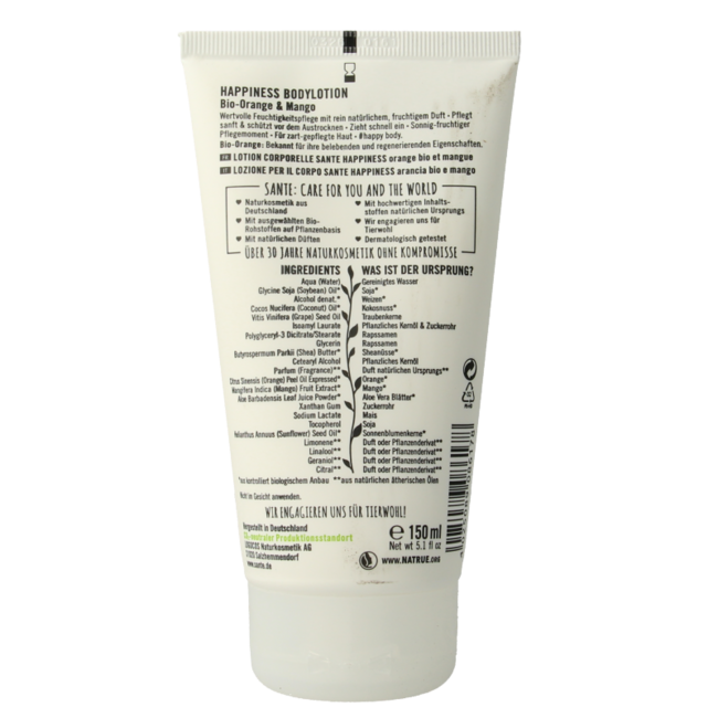 Happiness body lotion 150 Millilitres