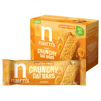 Nairns Crunchy Oat Bars Honey glutenfrei 160 Gramm
