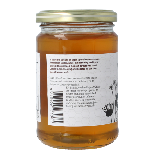 Wouters Hongaarse lindehoning 350 Gram