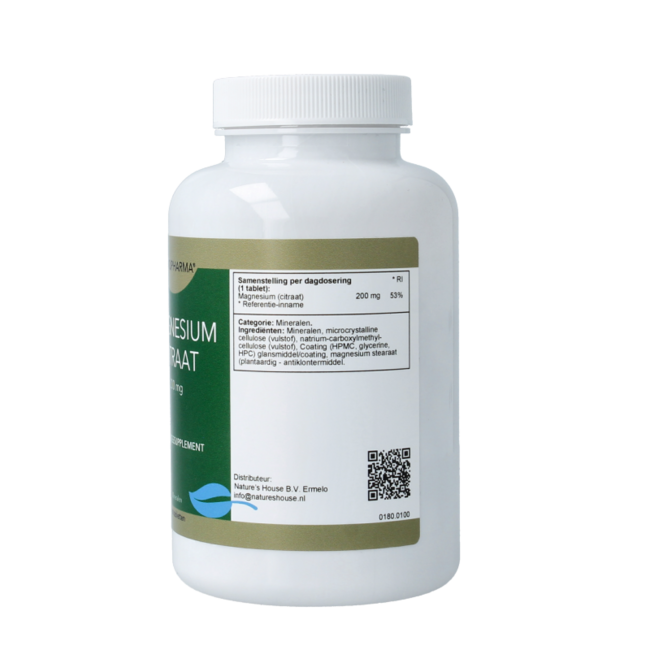 Citrate de magnésium 200 mg 100 comprimés