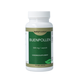 Natupharma Bijenpollen 500mg 90 Capsules