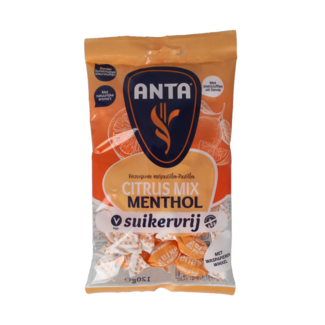 Anta Mélange agrumes menthol sans sucre 120 grammes