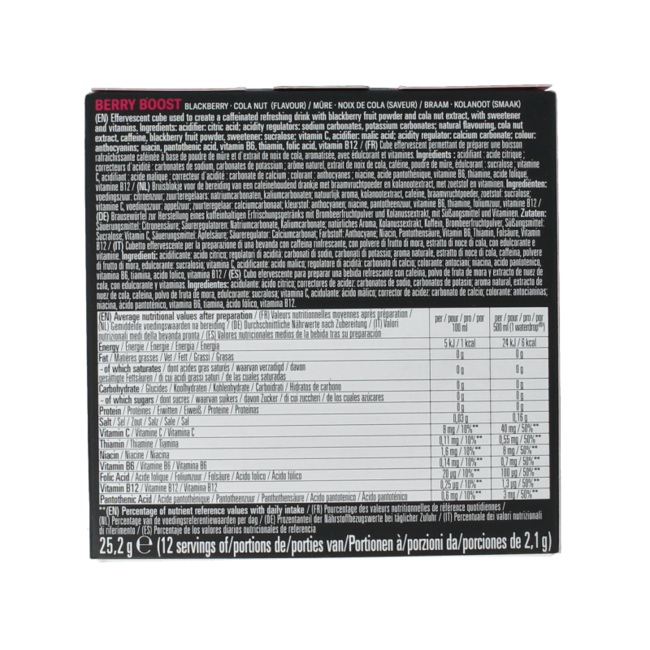 Microenergy berry boost 12 Stuks