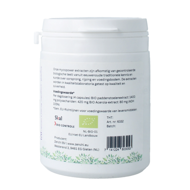 Tonderzwam extract bio 120 Capsules