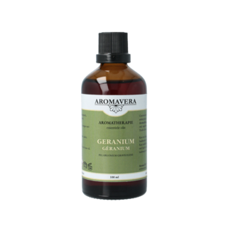 Aroma Vera Geranium essential oil organic 100 Millilitres