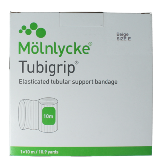 Tubigrip Elastischer Schlauchverband E 10m x 8,75cm hautfarben 1 Stück