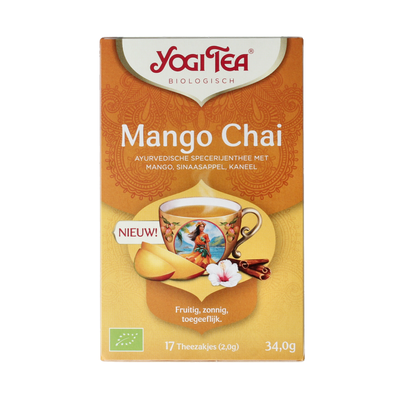 Yogi Tea Mango chai bio 17 bolsitas