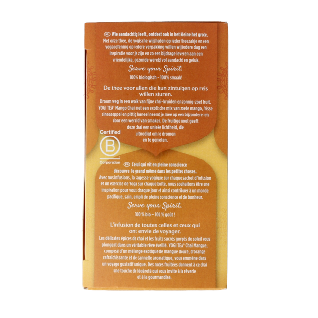 Mango chai bio 17 bolsitas