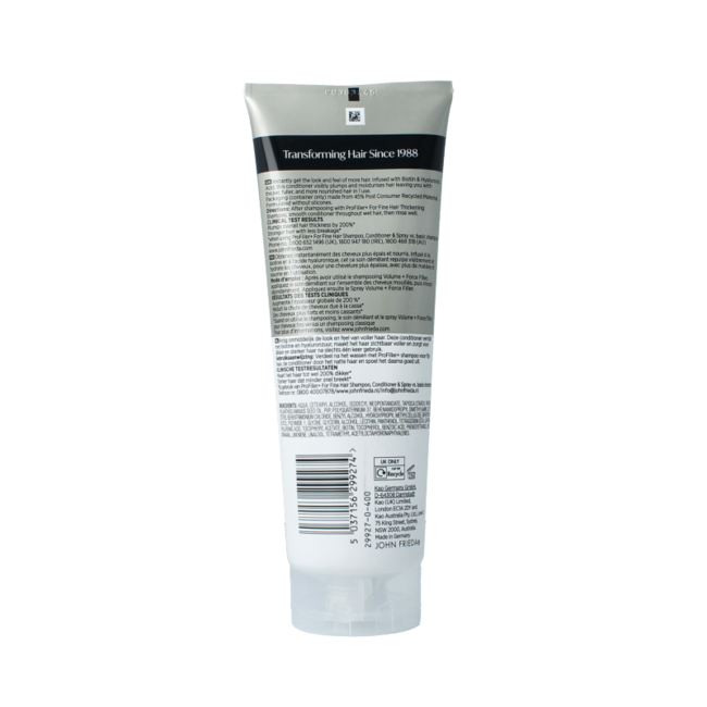 Après-shampoing Profiller+ 250 millilitres