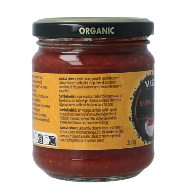 Sambal oelek bio 200 Grammes