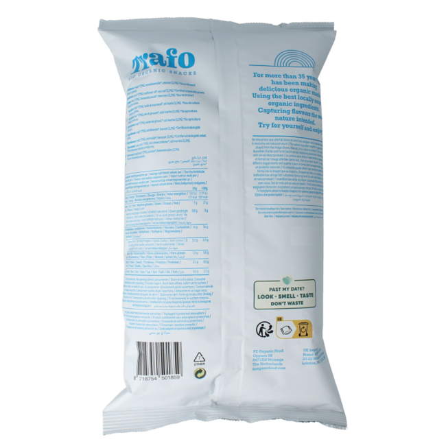 Palomitas de maíz saladas bio 50 gramos