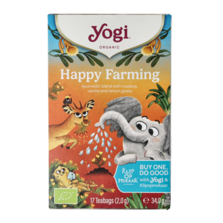 Yogi Happy farming bio 17 Zakjes