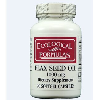Ecological Formulas Leinsamenöl 1000 mg 90 Weichkapseln
