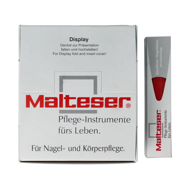 Limes à ongles en carton 12 cm 120 pièces