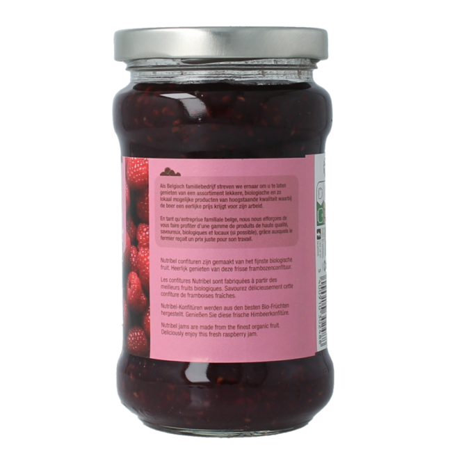 Frambozen confituur bio 340 Gram