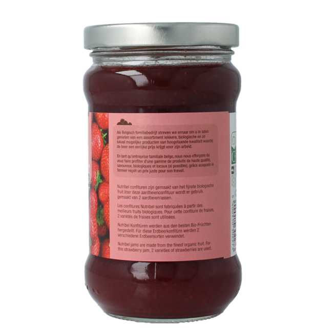 Confiture de fraises bio 340 grammes