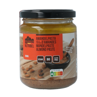 Nutribel Organic almond butter 250 Gram
