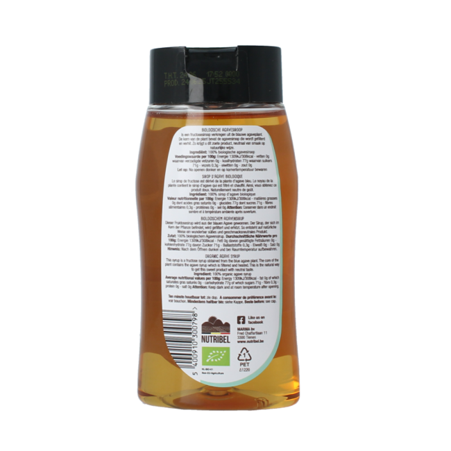 Sirop d'agave bio 350 grammes