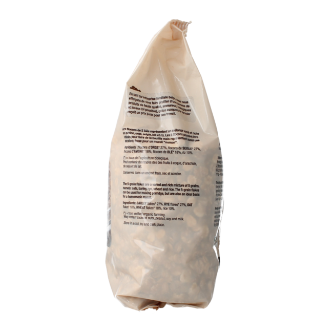 5-grain flakes organic 500 Gram