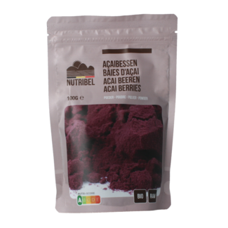 Nutribel Acai berry powder raw organic 100 Gram