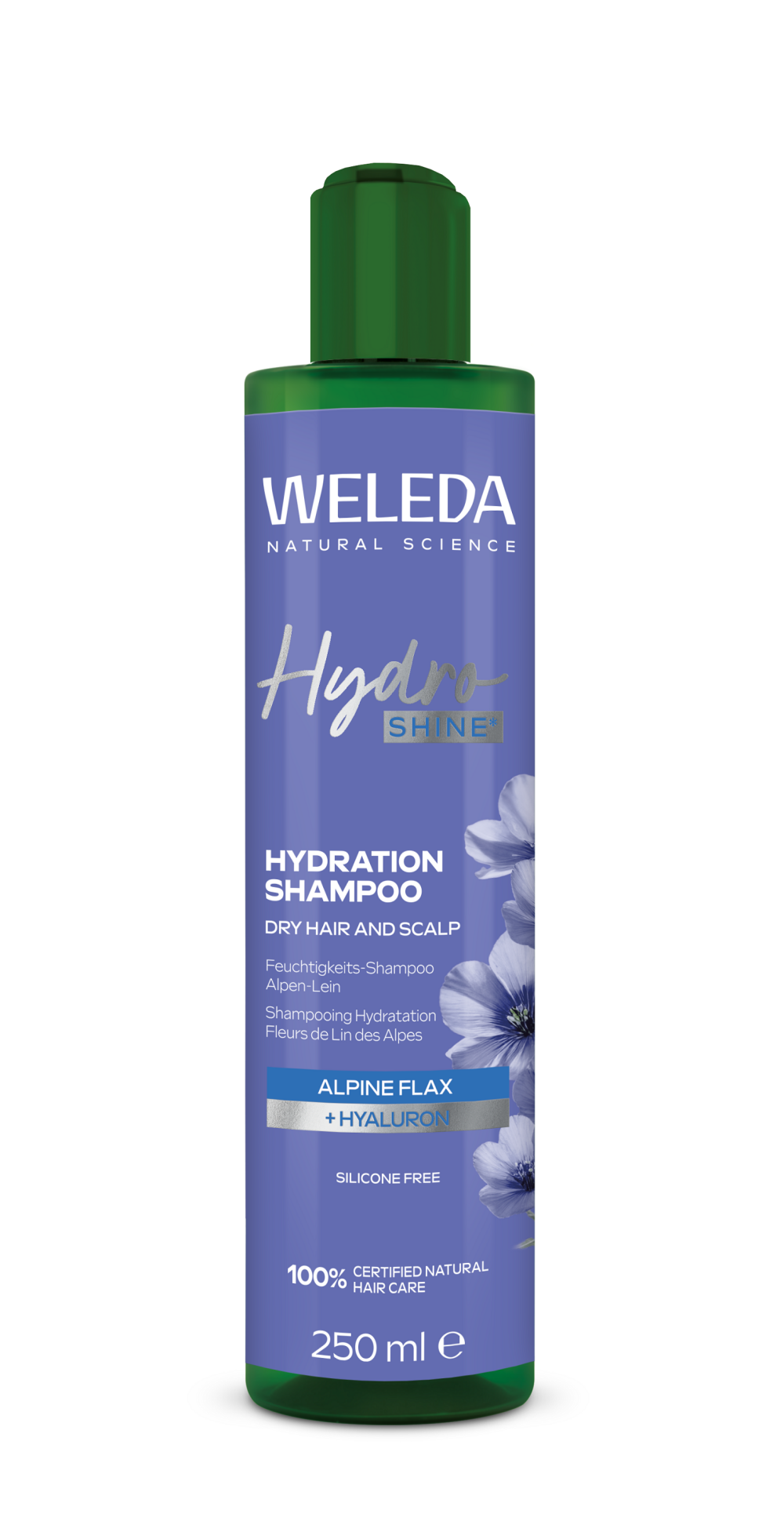 Weleda Champú Hydra Shine Bio 250 mililitros
