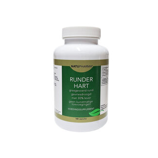 Natupharma Corazón de vacuno 180 cápsulas