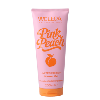 Weleda Gel douche pêche rose édition limitée 200 Millilitres