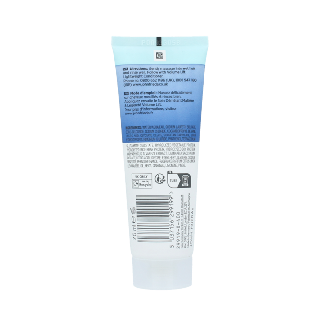 Volume Lift Shampoo Lightweight 75 Millilitres