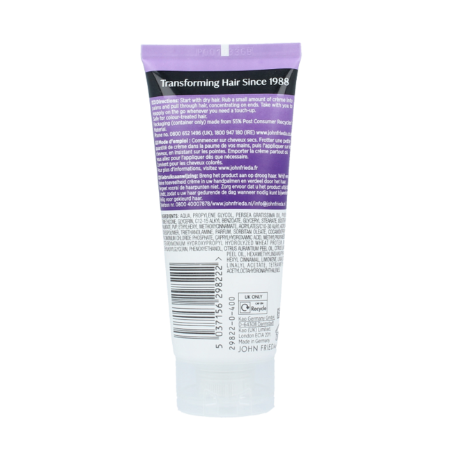 John Frieda Secret Agent Touch Up Creme 100 ml