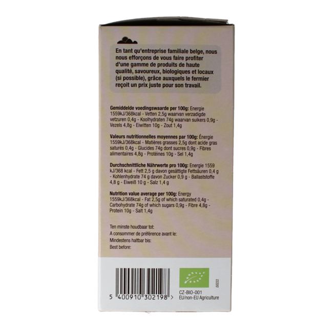 Crackers au sarrasin bio 150 g