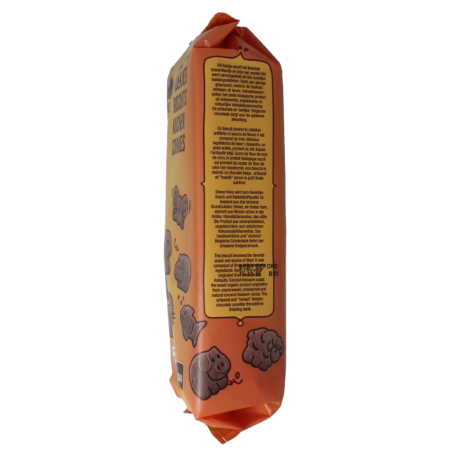 Organic chocolate children's biscuits 140 Gram