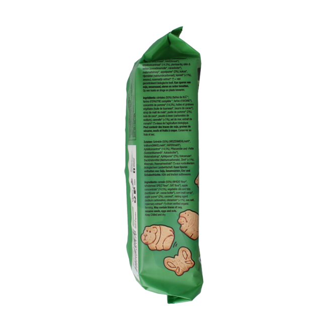 Organic apple cinnamon children's biscuits 140 Gram