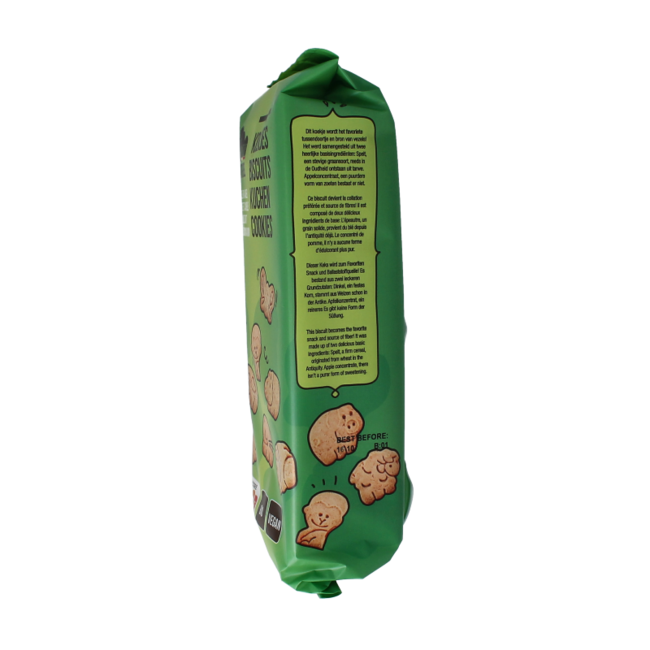 Organic apple cinnamon children's biscuits 140 Gram
