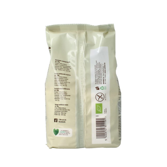 Préparation pour pâtisserie universelle sans gluten bio 450 grammes