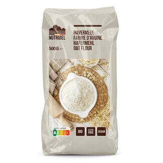 Nutribel Hafermehl glutenfrei Bio 500 Gramm