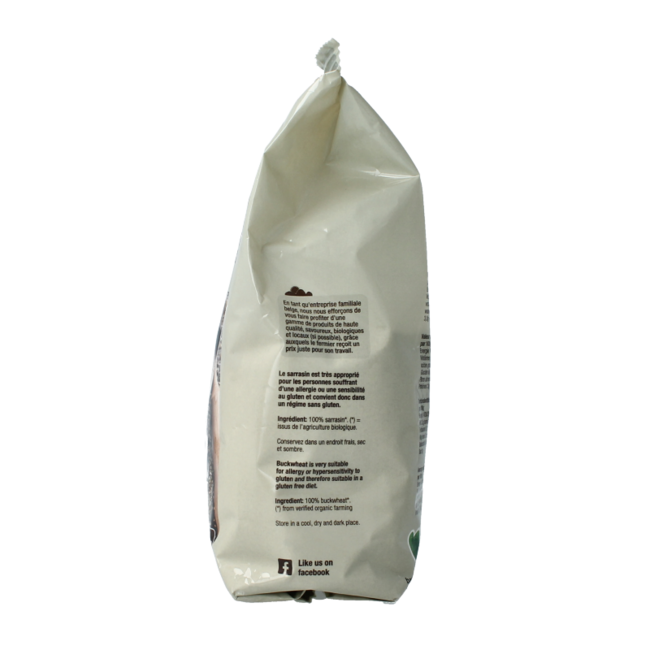 Buchweizenmehl glutenfrei Bio 500 Gramm