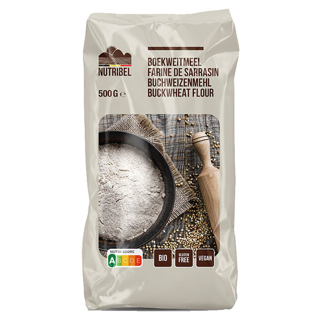 Organic gluten-free buckwheat flour 500 Gram