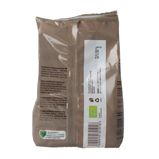 Granola chocolat bio 300 grammes