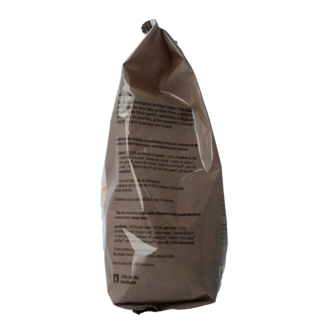 Granola chocolat bio 300 grammes