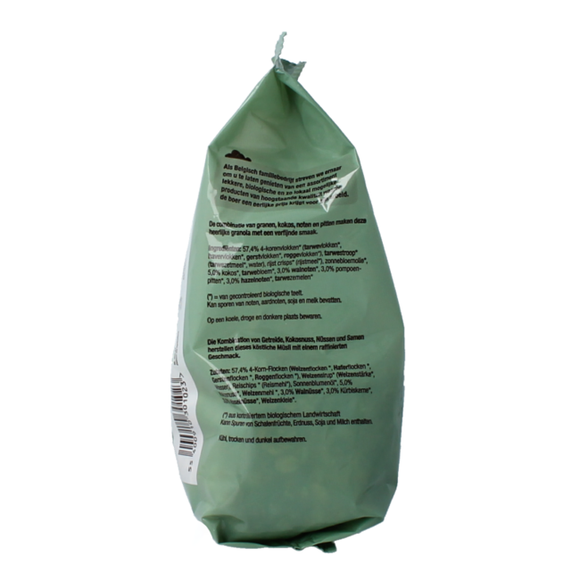 Organic coconut hazelnut granola 300 Gram