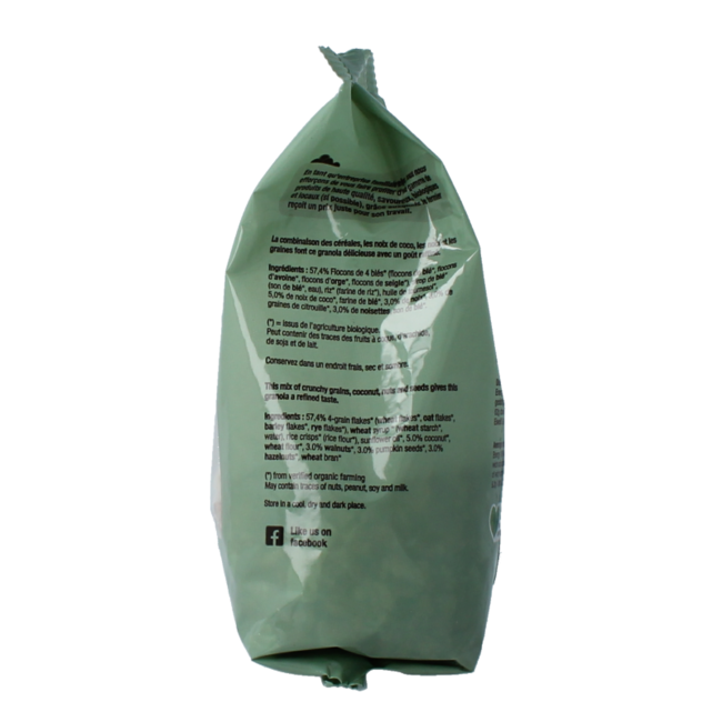 Granola kokos orzech laskowy bio 300 Gram