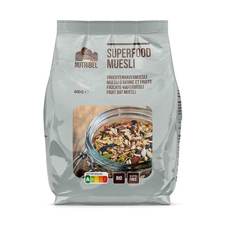 Nutribel Muesli d'avoine superaliments sans gluten bio 400 grammes