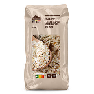 Nutribel Haferflocken glutenfrei Bio 450 Gramm
