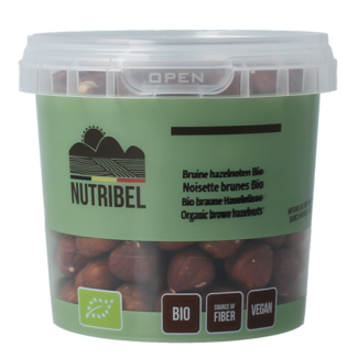 Nutribel Hazelnuts brown organic 200 Gram