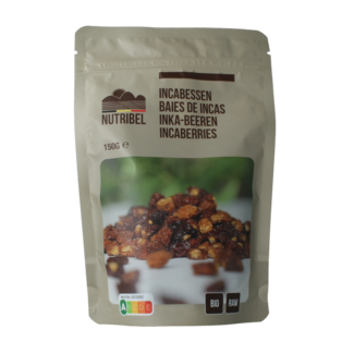 Nutribel Raw organic Inca berries 150 Gram
