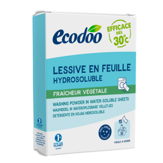 Ecodoo Laundry strips laundry plant freshness eco 53 Gram